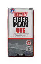 Hey'di Fiberplan Ute støpemasse 20 kg